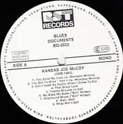 LP - Joe McCoy - Jackson Joe Williams - (1929-1941) - Mono