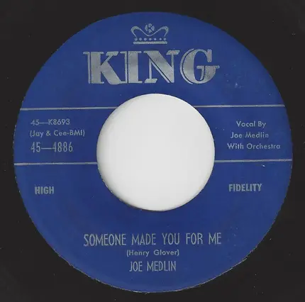 Joe Medlin - Suffering With The Blues / Someone Made You For Me