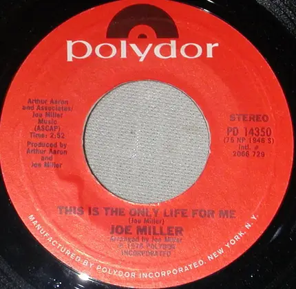 Joe Miller - Lonely People