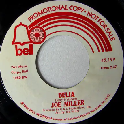 Joe Miller - Tightrope / Delia