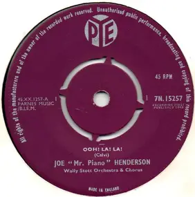 Joe "Mr Piano" Henderson - Ooh! La! La!