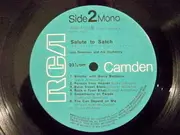 LP - Joe Newman And His Orchestra - Salute To Satch - + Insert