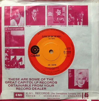 Joe South - Clock Up On The Wall