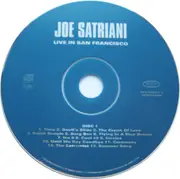 Double CD - Joe Satriani - Live In San Francisco