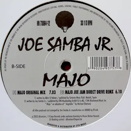 Joe Samba Jr. - Jibaro / Mayo