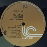 LP - Joe Sample / Ray Brown / Shelly Manne - The Three - Gatefold