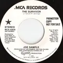 7inch Vinyl Single - Joe Sample - The Survivor - Black & White Label
