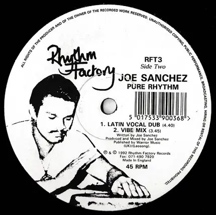 Joe Sanchez - Pure Rhythm
