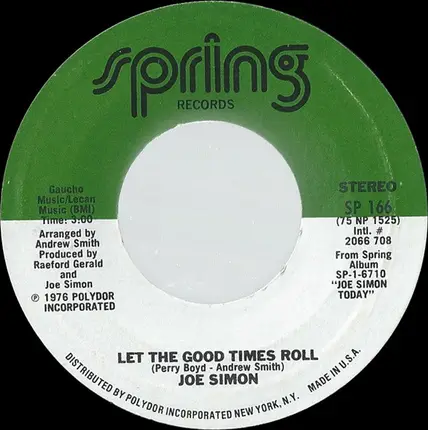 Joe Simon - Come Get To This