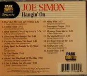 CD - Joe Simon - Hangin' On