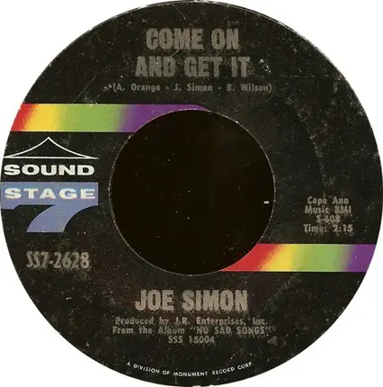 Joe Simon - The Chokin' Kind