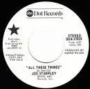 7inch Vinyl Single - Joe Stampley - All These Things