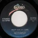 7inch Vinyl Single - Joe Stampley - Poor Side Of Town - Pitman Pressing