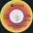 7inch Vinyl Single - Joe Stampley - The Night Time And My Baby / The Most Beautiful Girl - Terre Haute Pressing