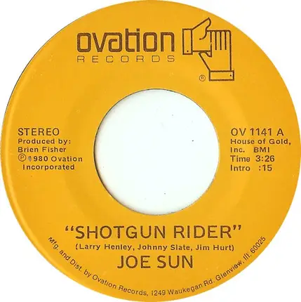 Joe Sun - Shotgun Rider