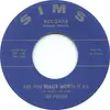 7inch Vinyl Single - Joe Poovey - Are You Really Worth It All / As One Sinner To Another