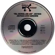 CD - Joe Pass - 'Ira, George, And Joe' Joe Pass Loves Gershwin