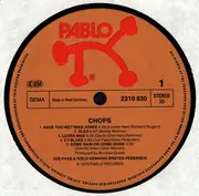 LP - Joe Pass And Niels-Henning Ørsted Pedersen - 'Chops'