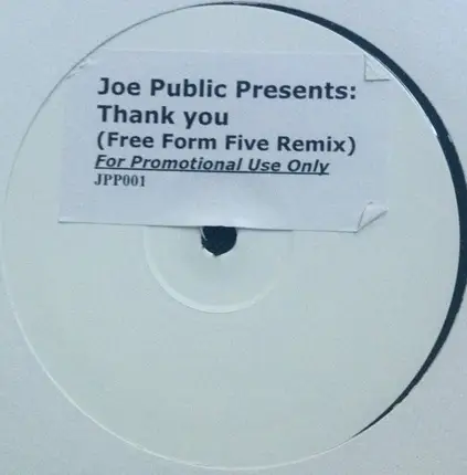 Joe Public - Thank You