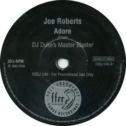 Joe Roberts - Adore