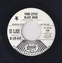 7inch Vinyl Single - Joe & Rose Lee Maphis - Your Little Black Book - Promo, Company Sleeve