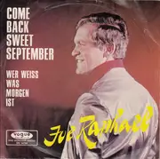7inch Vinyl Single - Joe Raphael - Come Back Sweet September
