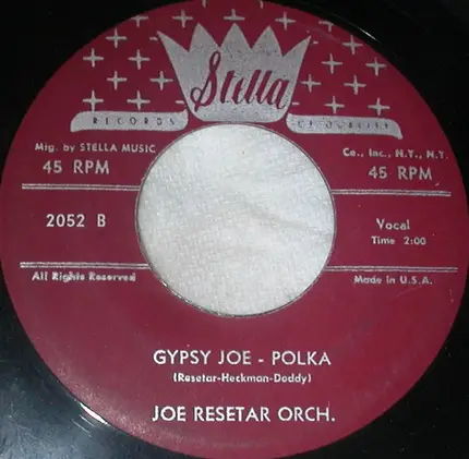 Joe Resetar Orchestra - Everything's Ok / Gypsy Joe