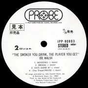 LP - Joe Walsh - The Smoker You Drink, The Player You Get - Gatefold, Promo+insert