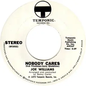 Joe Williams - Nobody Cares