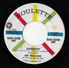 Joe Williams - Somebody / One Is A Lonesome Number