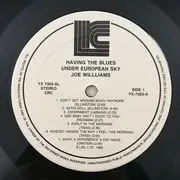 LP - Joe Williams - Having The Blues Under European Sky