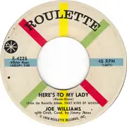 7inch Vinyl Single - Joe Williams - I Was Telling Her About You
