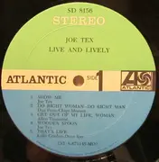 LP - Joe Tex - Live And Lively