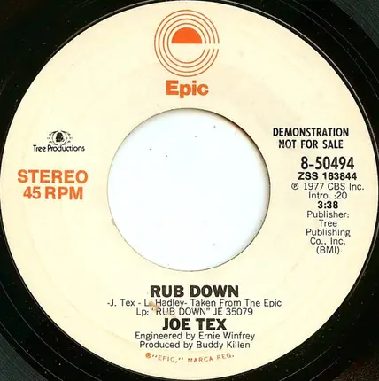 Joe Tex - Rub Down
