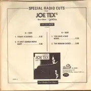 7inch Vinyl Single - Joe Tex - Special Radio Cuts - Promo EP