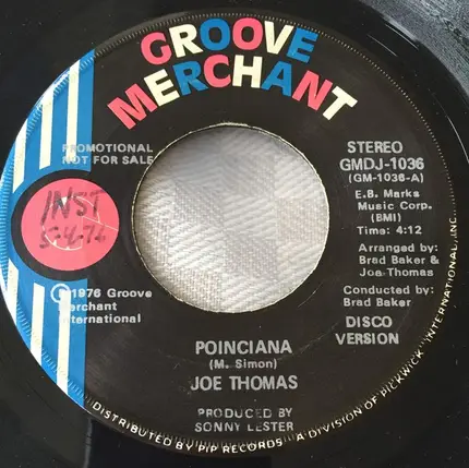 Joe Thomas - Poinciana