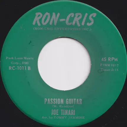 Joe Tinari - Velvet Mood / Passion Guitar