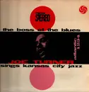 LP - Joe Turner - The boss of the blues sings kansas city jazz - embossed