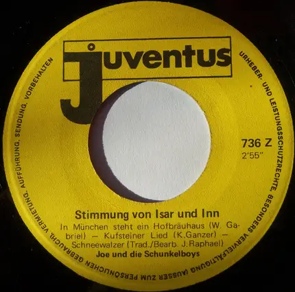 Joe Und Die Schunkelboys - Stimmung An Rhein Und Mosel
