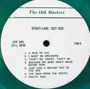 LP - Joe Venuti & Eddie Lang - 1927-1928 - Green Translucent
