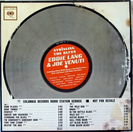 Joe Venuti & Eddie Lang - Stringing The Blues Vol.1