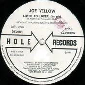 joe yellow - Lover To Lover