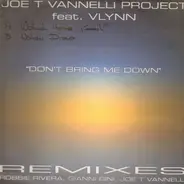 Joe T Vannelli Project Feat. Vlynn - Don't Bring Me Down