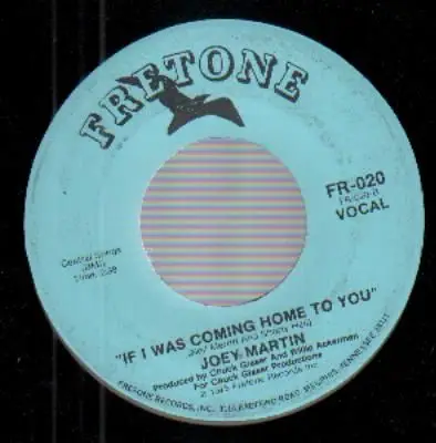 Joey Martin - Honky Tonk Fever / If I Was Coming Home To You