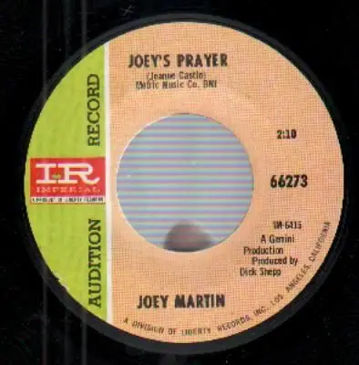 Joey Martin - Joey's Prayer / Joey's Letter