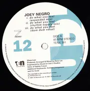 12inch Vinyl Single - Joey Negro - Do What You Feel