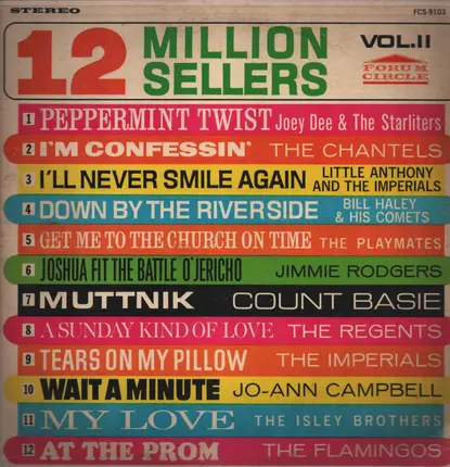 Joey Dee and the Starlighters, The Chantels, Jimmie Rodgers, a.o. - 12 Million Sellers Vol.II