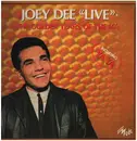 LP - Joey Dee - 'Live' - The Golden Years Of The 60s - Clear Yellow