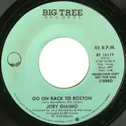 7inch Vinyl Single - Joey Giaimo - Go On Back To Boston