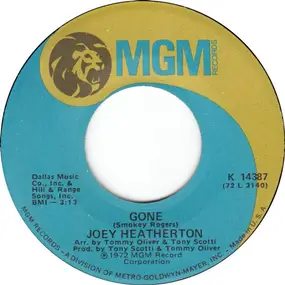 Joey Heatherton - Gone / The Road I Took To You (Pieces)